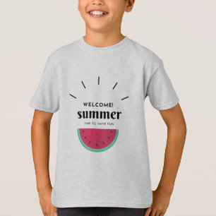 Camiseta Summer É Minha Época Melancia T-Shirt