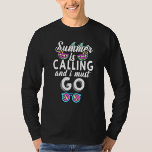 Camiseta Summer Está Ligando E Preciso Ir Para A Onda