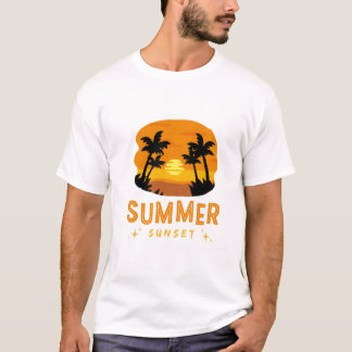 Camiseta summer Evening Sun Graphic Tee