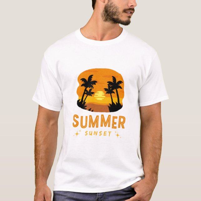 Camiseta summer Evening Sun Graphic Tee (Frente)