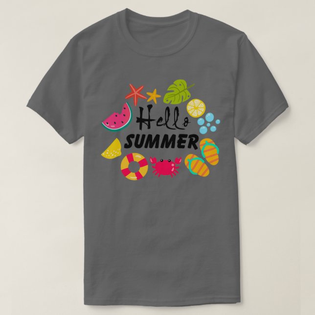 Camiseta summer gifts (Frente do Design)