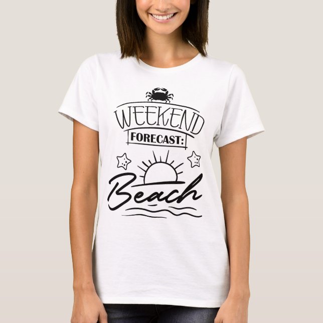 Camiseta Summer Holiday Beach Gift (Frente)