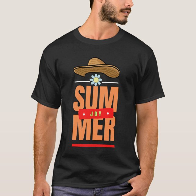 Camiseta Summer Joy Vibes (Frente)