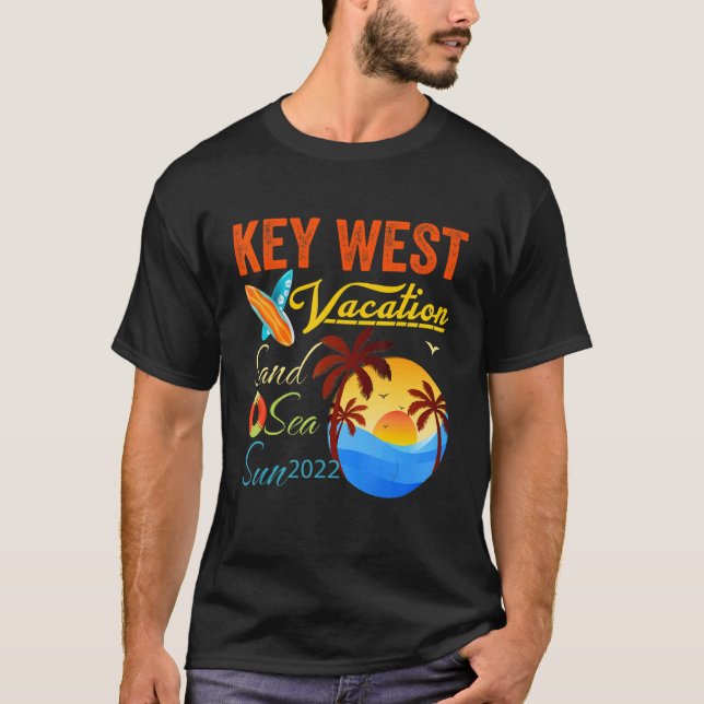 Camiseta Summer Key West Florida Beach Vacation 2022 Matchi (Frente)