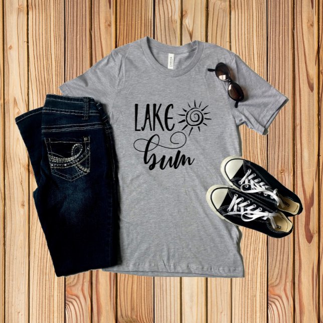 Camiseta Summer Lake Bum Sun (Criador carregado)