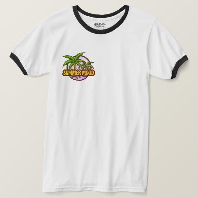 Camiseta Summer Mood (Frente do Design)