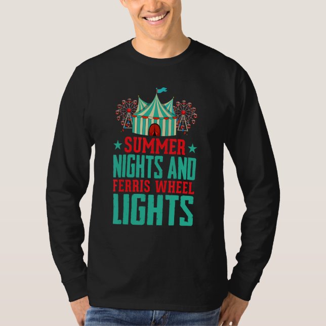 Camiseta Summer Nights And Ferris Lights Artist Circus 1 (Frente)