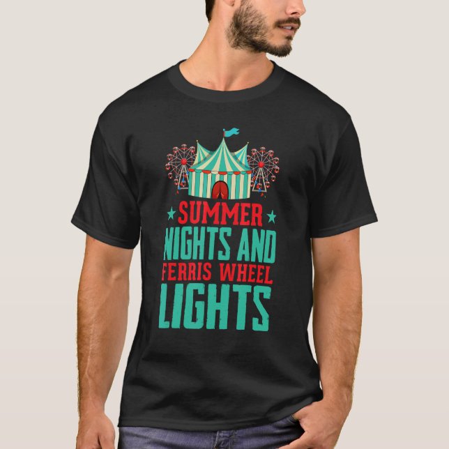 Camiseta Summer Nights And Ferris Lights Artist Circus 1 (Frente)