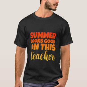 Camiseta Summer Parece Bom Neste Professor