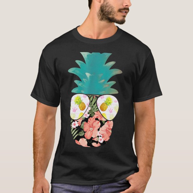 Camiseta Summer Sunglass Aloha Aloha Beaches Havaiano (Frente)