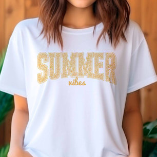 Camiseta Summer Sunset Ditzy Floral