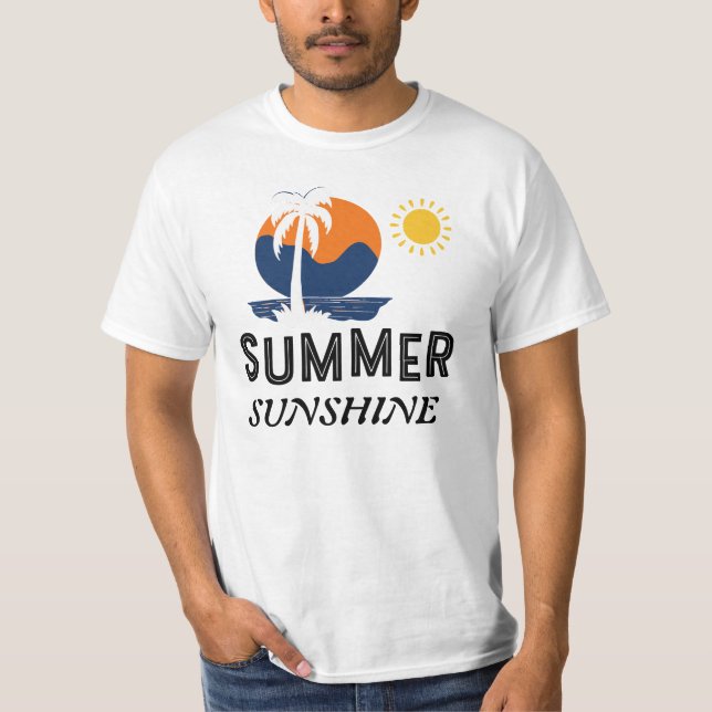 Camiseta Summer Sunshine Unisex (Frente)
