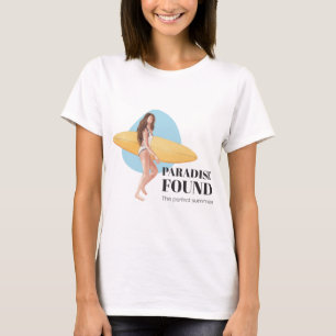 Camiseta Summer Surfer Beach Girl