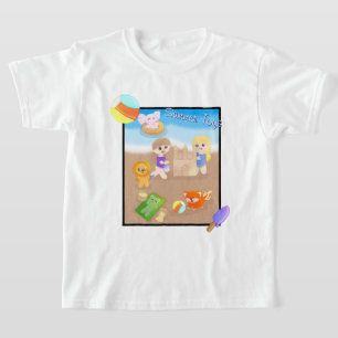 Camiseta Summer Time Toys (Tema Praia)