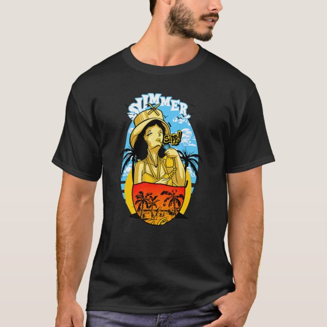 Camiseta Summer Time Zipp For Everyone (Frente)
