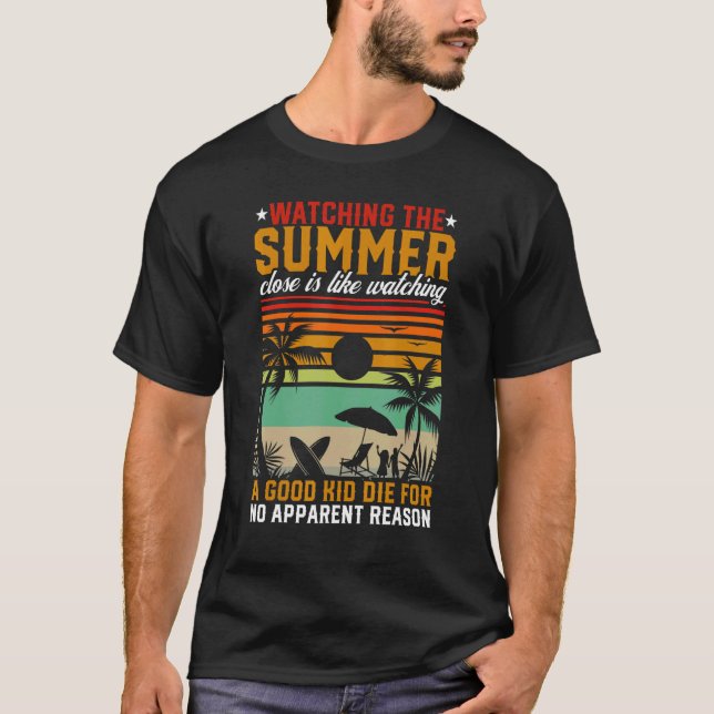 Camiseta Summer Vacay   Beach Holiday Vacation Quote Summer (Frente)