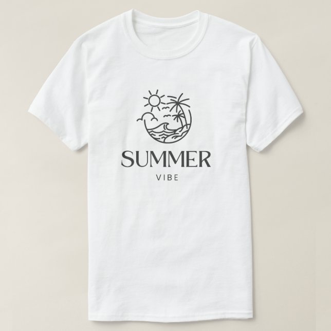 Camiseta Summer Vibe (Frente do Design)