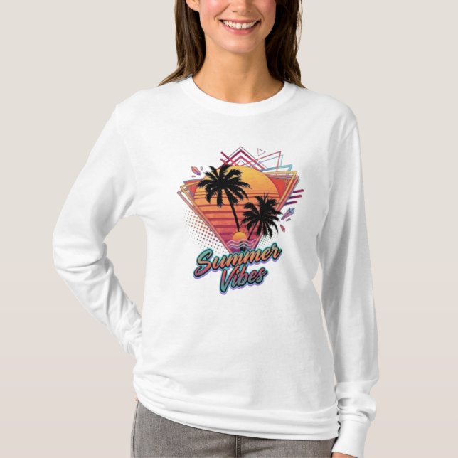 Camiseta Summer Vibes  (Frente)