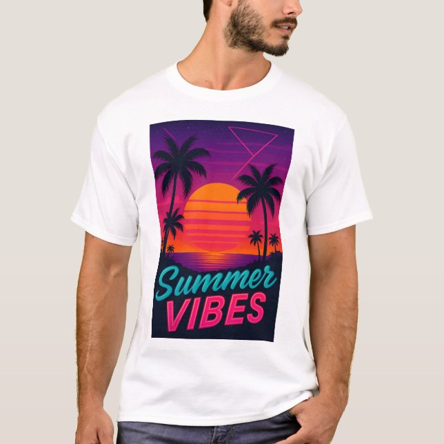 Camiseta Summer Vibes (Frente)