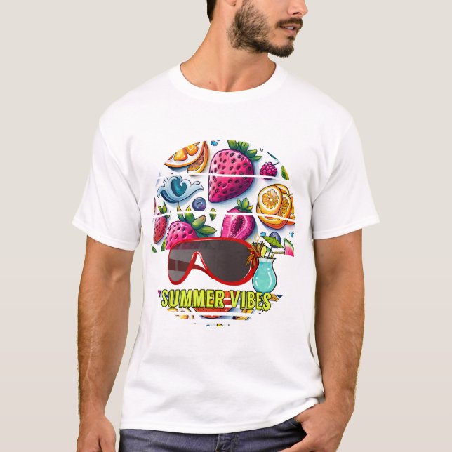 Camiseta Summer Vibes (Frente)