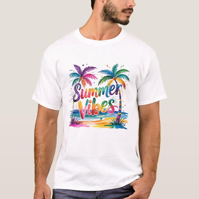 Camiseta Summer Vibes (Frente)
