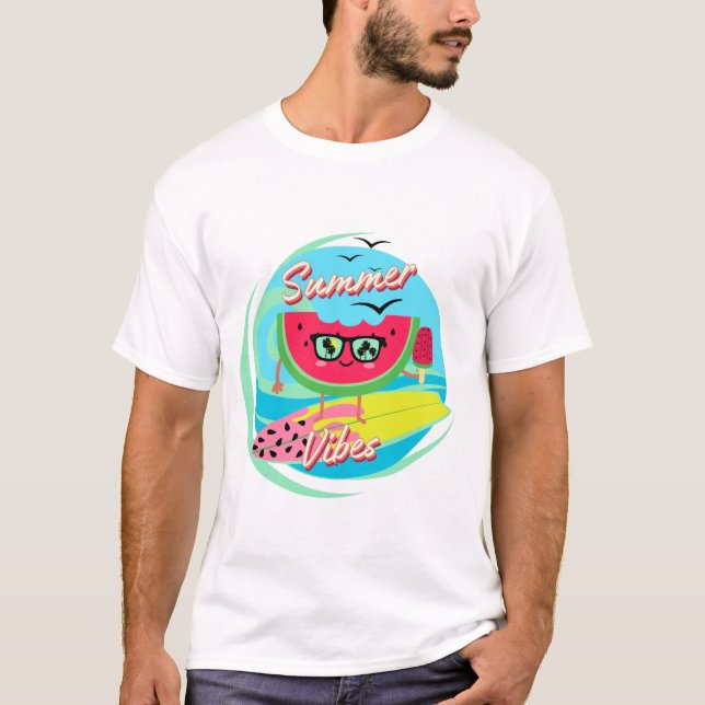 Camiseta Summer Vibes (Frente)