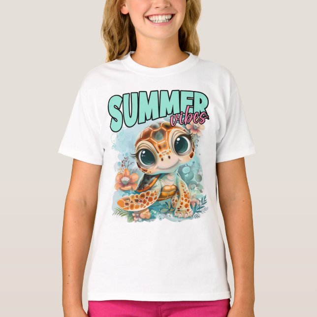 Camiseta Summer Vibes (Frente)
