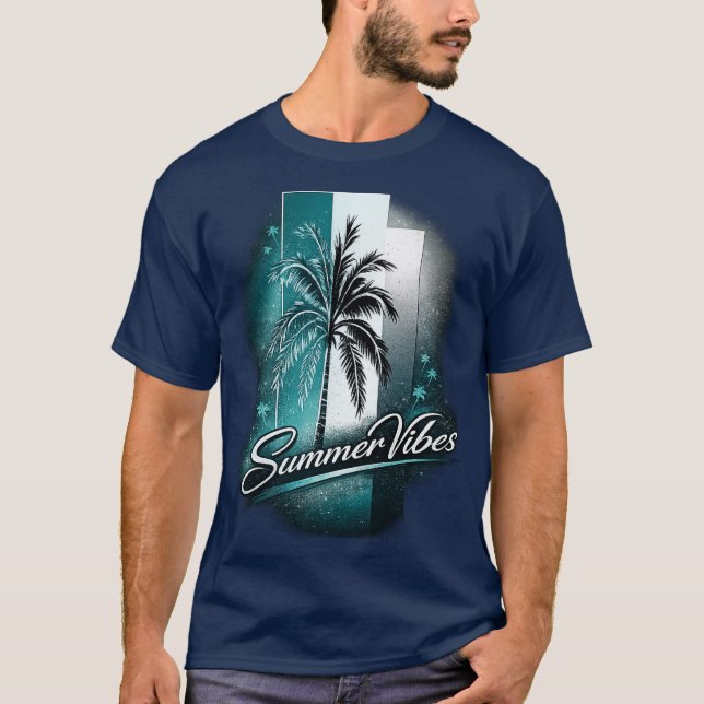 Camiseta Summer Vibes (Frente)