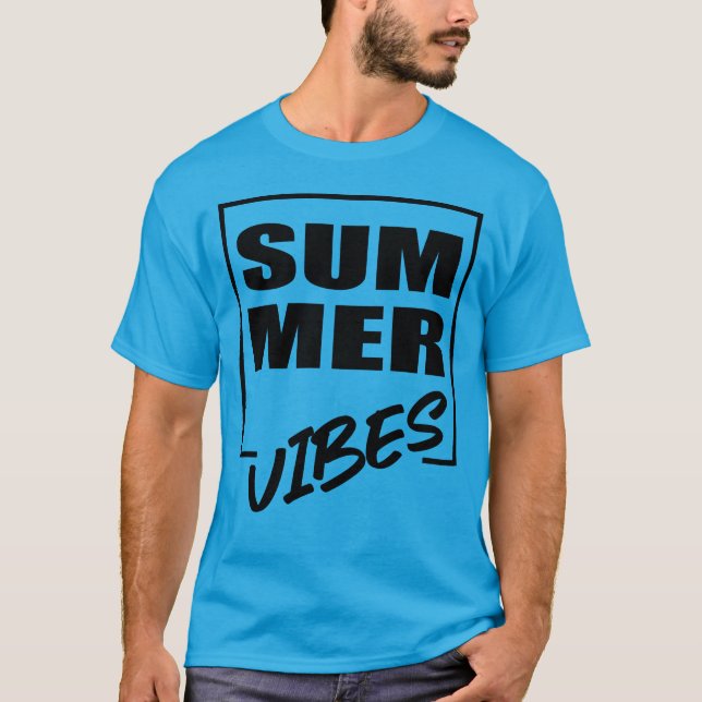 Camiseta Summer Vibes (Frente)
