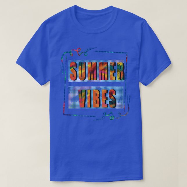 Camiseta Summer Vibes 2 (Frente do Design)