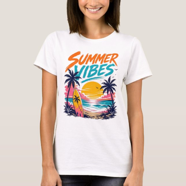 Camiseta Summer Vibes 26 (Frente)