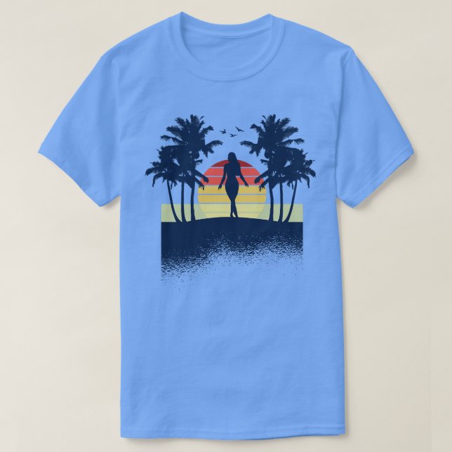 Camiseta Summer Vibes Beach (Frente do Design)