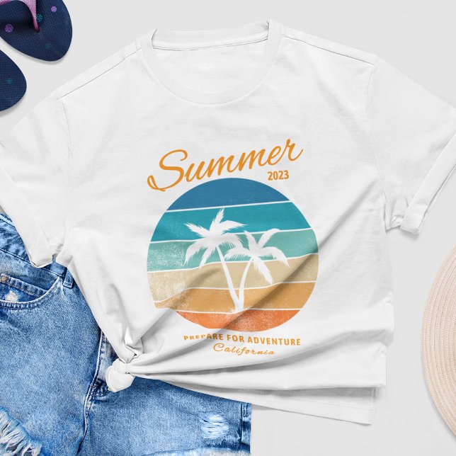 Camiseta Summer Vibes California Adventure T-Shirt (Criador carregado)