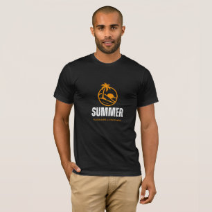 Camiseta Summer Vibes – Camisa Gráfica Divertida d