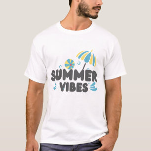 Camiseta Summer Vibes   Camiseta Gráfica de Guarda
