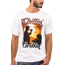 Summer Vibes Chillin’ & Grillin’ Silhouette