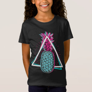 Camiseta Summer Vibes Fruta Exótica Abacaxi Vaporwave Sumo