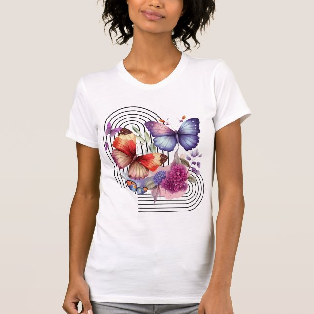 Camiseta Summer Vibes inicia T-Shirt (Frente)