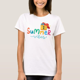 Camiseta Summer Vibes Mulheres
