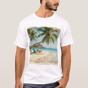 Camiseta Summer Vibes Palm Beach