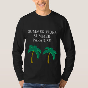 Camiseta Summer Vibes Summer Paradise