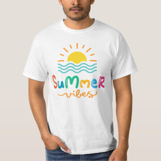 Camiseta Summer Vibes Sun e Sea Men