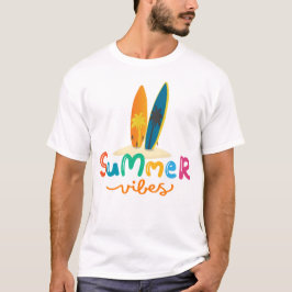 Camiseta Summer Vibes Surfer Men