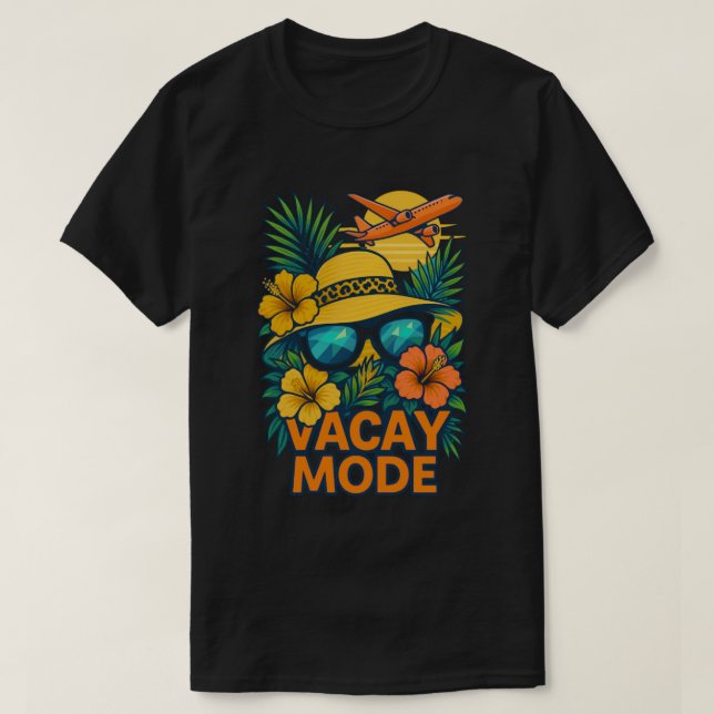 Camiseta summer vibes t-shirt cool  (Frente do Design)