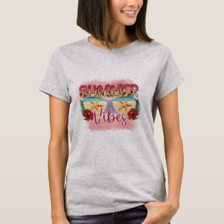 Camiseta Summer Vibes T-shirt feminina | Hello Summer