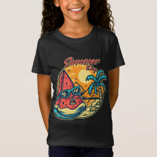 Camiseta Summer Watermelon Fruta de Verão Férias de Verão