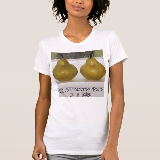 Camiseta Summercrisp Pears on Ledge Art Tshirt (Frente)