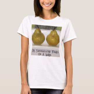 Camiseta Summercrisp Pears on Ledge Art Tshirt