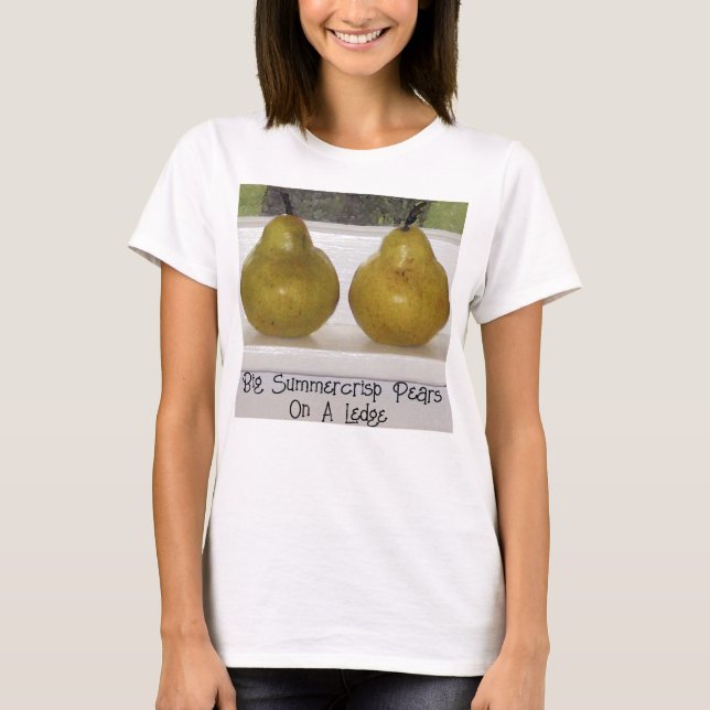 Camiseta Summercrisp Pears on Ledge Art Tshirt (Frente)