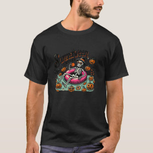 Camiseta Summerentre Vibes Spooky Summer Pumpkin T Shirt